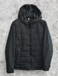 Куртки демисезонные мужские PANDA (черный) оптом 28647591 L62310-1-12