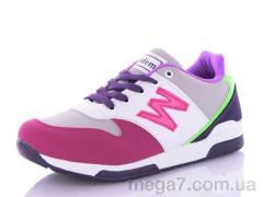 Кроссовки, DeMur оптом B2150 fuchsia