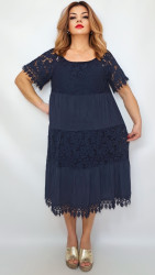 Платья женские БАТАЛ оптом 25639048 253-45