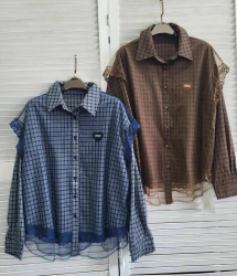 Рубашки женские оптом 31746829 8618-15