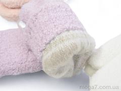 Варежки, Королева оптом 5136 подвійні mix