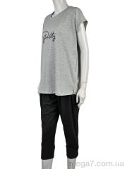 Пижама, Boni-Shop оптом 27014 grey