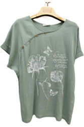 Футболки женские БАТАЛ оптом 38791024 7388-83