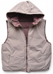 Жилетки двосторонні жіночі БАТАЛ оптом