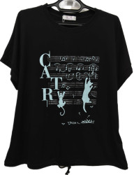 Футболки женские БАТАЛ оптом 40235981 298-117