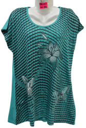 Футболки жіночі БАТАЛ оптом 