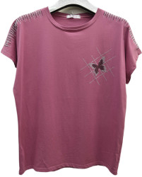 Футболки женские БАТАЛ оптом 40386791 7706-98