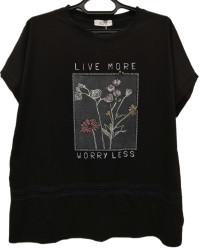 Футболки женские БАТАЛ оптом 91768304 321-51