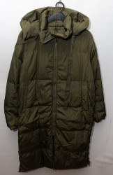 Куртки зимние женские (khaki) оптом 81950627 03-44