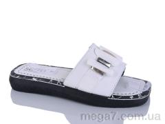 Шлепки, DeMur оптом N004-1 white