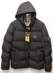 Термо-куртки зимние мужские (черный) оптом 65438197 ZK8636-6