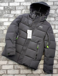 Куртки зимние мужские (серый) оптом Китай 74093825 09-31