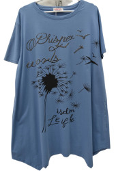 Футболки женские БАТАЛ оптом 72615439 8901-167