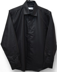 Рубашки мужские PIERRE DENIRO (черный) оптом 25964710 03-100