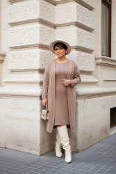 Платья женские БАТАЛ (2-ка) оптом 04186293 0015-53