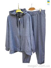 Спортивный костюм, Sport style оптом 12 св.сірий