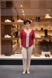 Блузки женские БАТАЛ оптом 31708425 0015-54