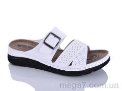 Шлепки, Sali-2 оптом 03-52 білий к.