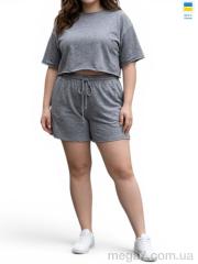 Костюм, Sport style оптом 1249 св.сірий