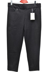 Брюки женские на флисе YIMEITE БАТАЛ оптом 32605914 808-3-71