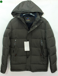 Куртки зимние мужские на флисе (khaki) оптом 68304972 A-5-2