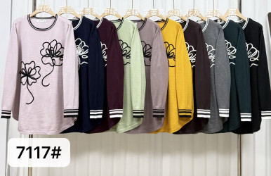 Свитера женские БАТАЛ оптом 38567124 7117-119