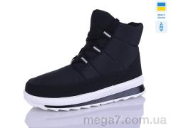 Дутики, DeMur оптом 1118 чорний-білий