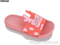 Шлепки, Super Gear оптом 02-759 pink