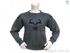 Свитер, TurkishBrend оптом A03 т.сірий