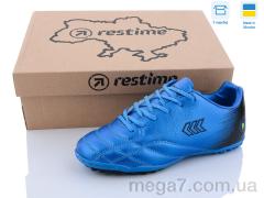 Футбольная обувь, Restime оптом DW023009-1 royal-black