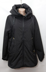 Куртки женские DS (black) БАТАЛ оптом 42368591 B3066 -94