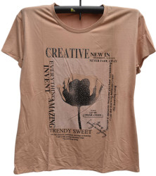 Футболки жіночі БАТАЛ оптом 