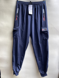 Спортивные штаны мужские (dark blue) оптом 78613452 04-44
