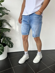 Шорти джинсові чоловічі I8DENIM оптом THREE BLACK 