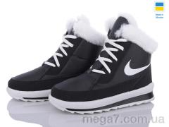 Ботинки, DeMur оптом Demur KWZ711N чорний-білий 2025