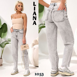 Джинси БАГГІ жіночі оптом Liana