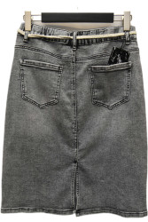 Спідниці джинсові жіночі ПОЛУБАТАЛ оптом Super jeans 