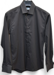 Рубашки мужские GIOVANNI BELLINI (черный) оптом 12063984 08-148