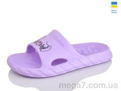 Шлепки, Lot Shoes оптом N68 бузковий