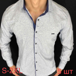 Рубашки мужские PAUL SEMIH оптом 52104679 05-122