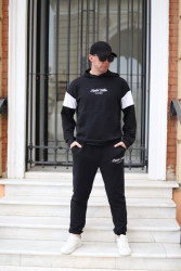 Спортивные костюмы мужские (черный) оптом SAFINA, Osta Brend 87325490 634-2