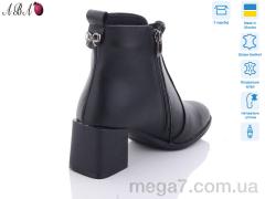 Ботинки, Aba оптом 639-1 чорний