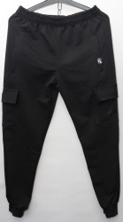 Спортивные штаны юниор (black) оптом 45261908 01-3
