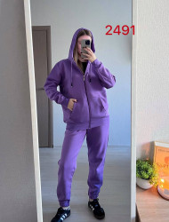 Спортивные костюмы женские на флисе оптом 91253406 2491-14