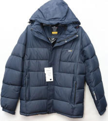 Термо-куртки зимние мужские (темно синий) оптом 38941567 D33-11