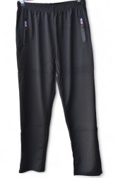 Спортивные штаны мужские БАТАЛ (черный) оптом 90753426 02-13