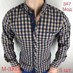 Рубашки мужские VARETTI оптом 98436201 347-6