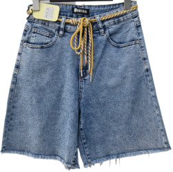 Шорты джинсовые женские DICESIL ПОЛУБАТАЛ оптом 59462807 6013-269