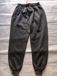 Спортивные штаны мужские БАТАЛ с начесом (gray) оптом 35718462 02-9