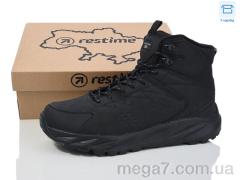 Ботинки, Restime оптом RMZ24194 black